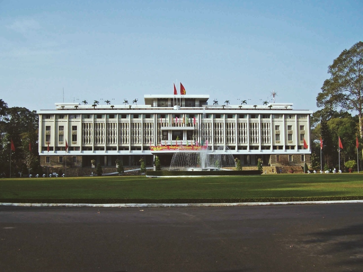 I was not very impressed with the Reunification Palace